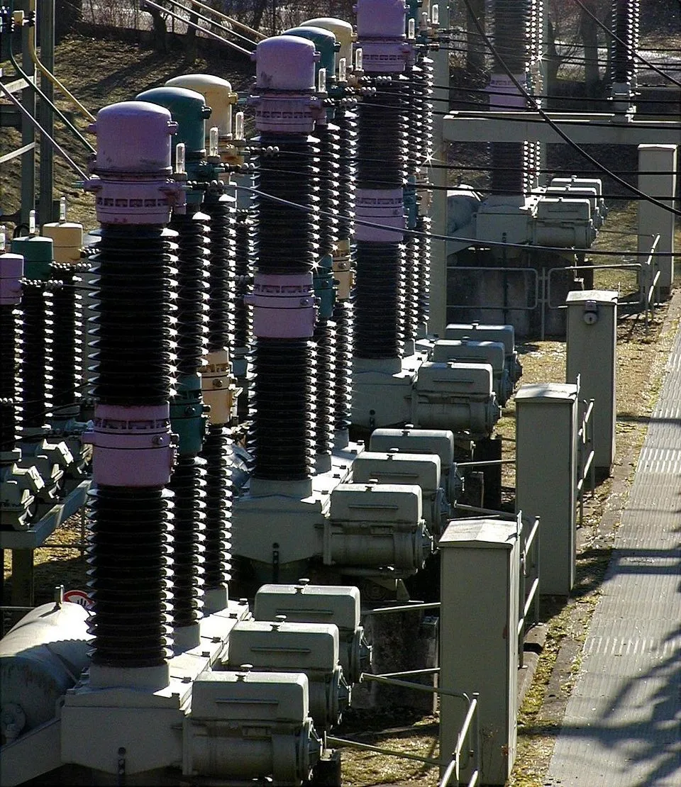 Anlage Umspannwerk für erneuerbare Energien